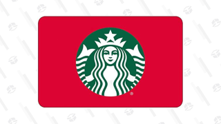 When You Buy a $30 Starbucks Gift Card, You'll Get a $5 Amazon Credit